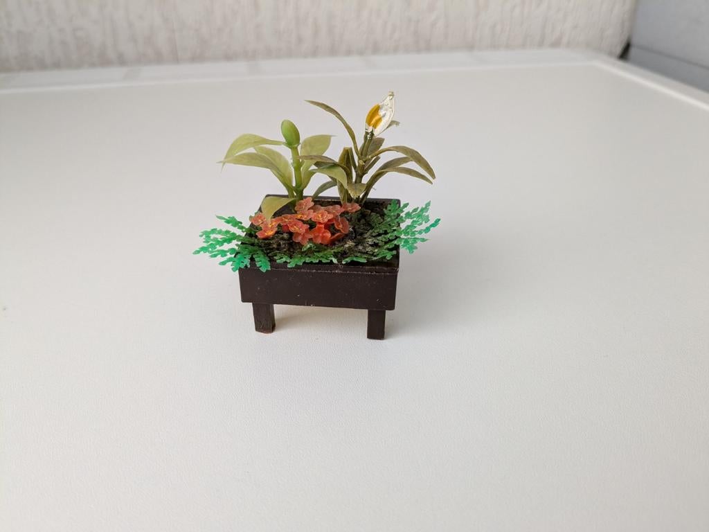 Lundby poppenhuis plantenbak 🏠, Ophalen of Verzenden, Gebruikt, Poppenhuis