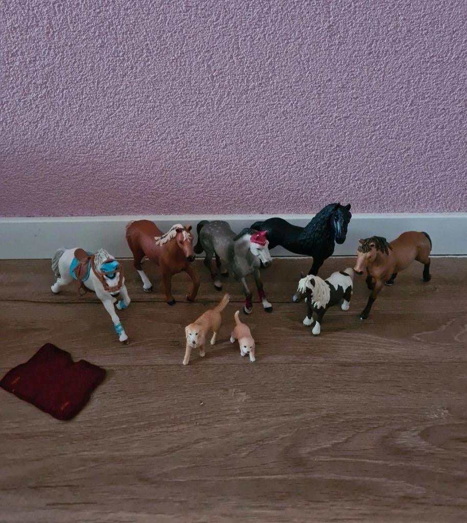 Schleich Horse Club setje paarden, Ophalen of Verzenden, Zo goed als nieuw
