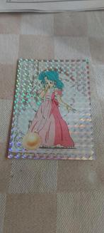 dragonball z glitter card Bulma met een dragonball fraai, Ophalen of Verzenden, Zo goed als nieuw, Losse kaart