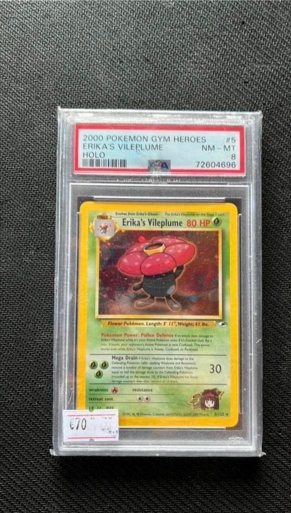 Erika's Vileplume - Pokemon, Ophalen of Verzenden, Zo goed als nieuw