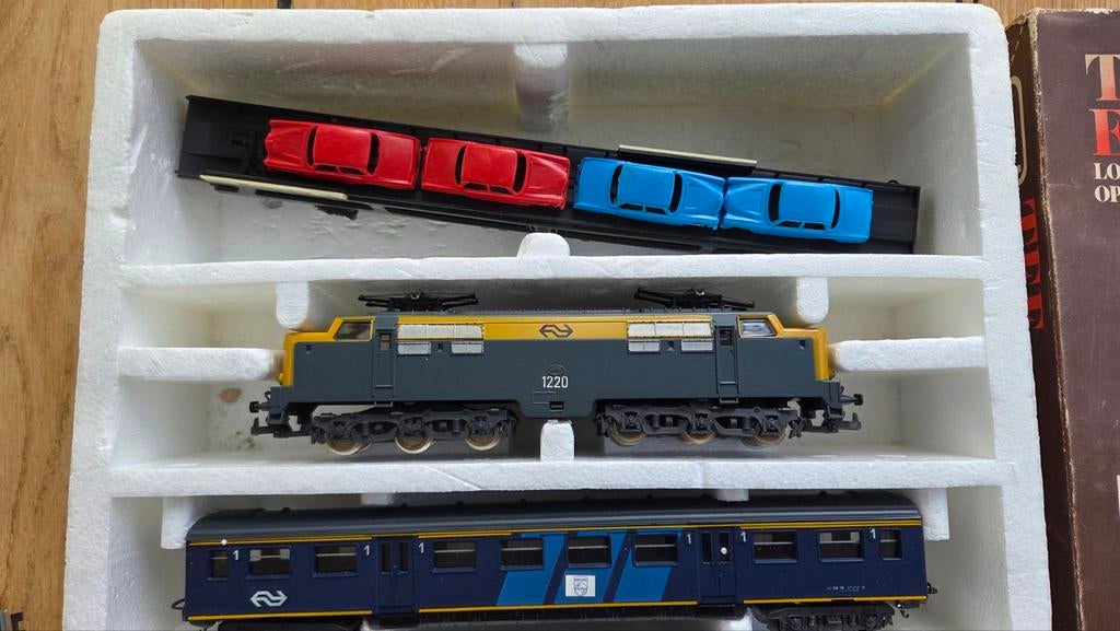 Oude Lima H0 NS model trein locomotief 1220 TEE Express set, Hobby en Vrije tijd, Modeltreinen | H0, Gelijkstroom, Ophalen of Verzenden