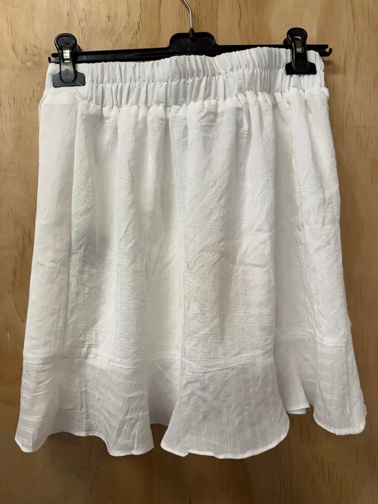 Off-white rok maat M met onderrok, Kleding | Dames, Maat 38/40 (M), Wit, Nieuw, Ophalen of Verzenden