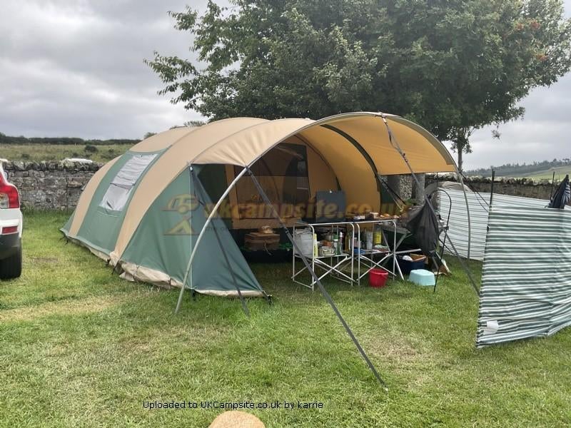 Biscaya 440 6 persoons tent, Ophalen