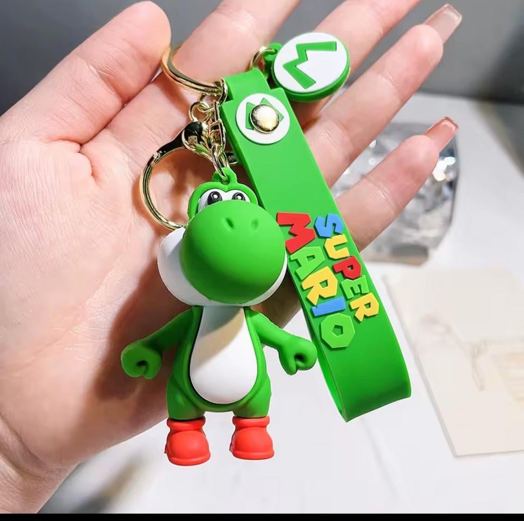 Nieuwe Super Mario Yoshi sleutelhanger, Ophalen