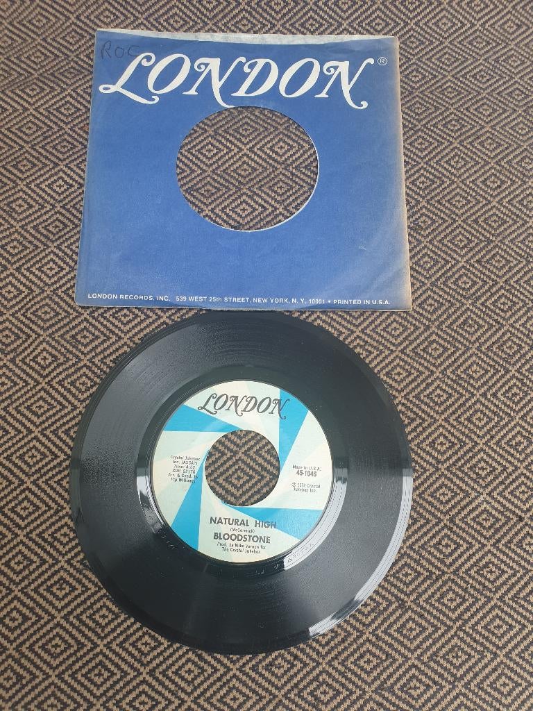 Bloodstone - Natural high, Gebruikt, 7 inch, Single, Ophalen of Verzenden