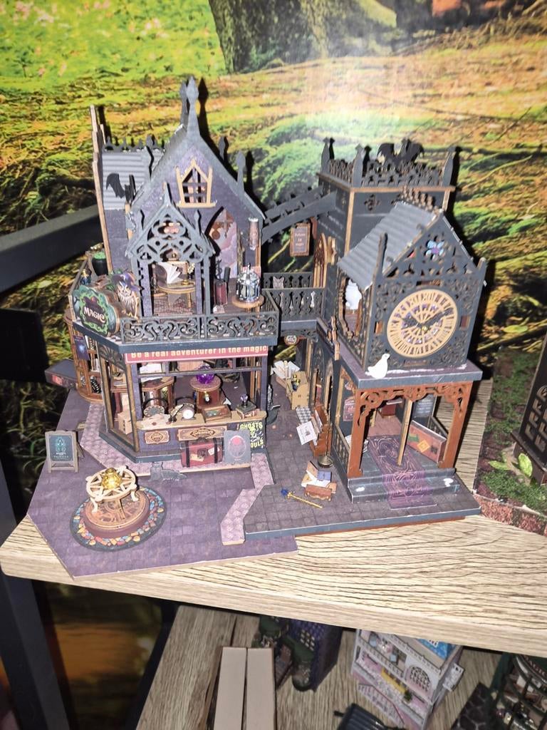 Miniatuur huisjes, Ophalen