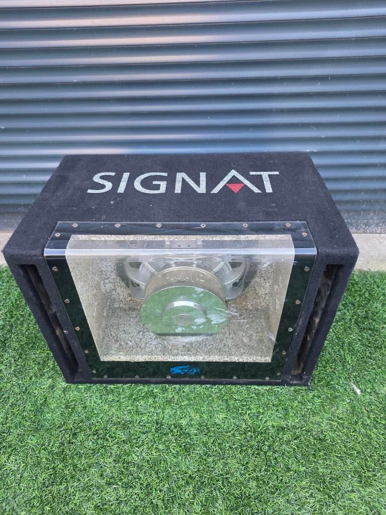 Signat Fury 112BP subwoofer, Ophalen, Zo goed als nieuw