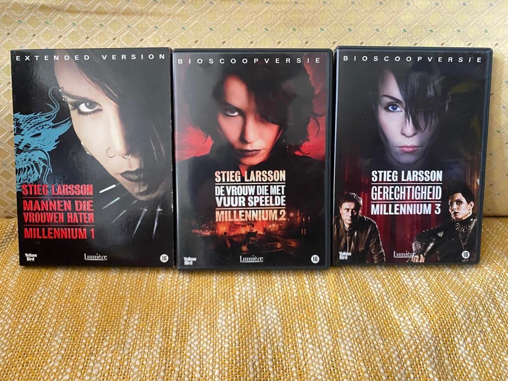 Millennium 1, 2, 3 (Stieg Larsson), Ophalen of Verzenden, Zo goed als nieuw