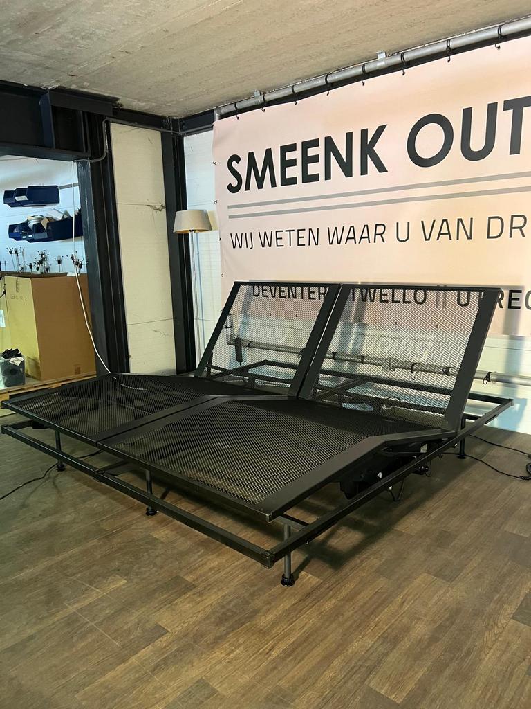 Vol ELEKTRISCHE Auping spiralen 2M 90/200 Spotprijs!, Huis en Inrichting, Ophalen of Verzenden, Zo goed als nieuw, Eenpersoons