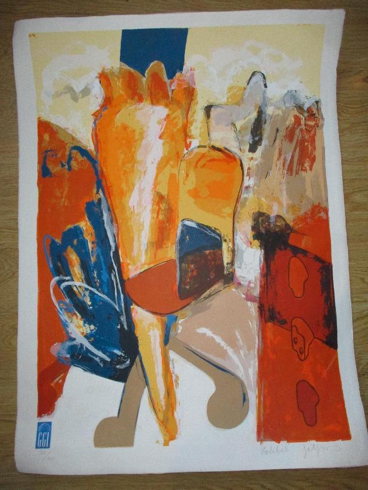 Zeefdruk - Robert Fortgens - Art, Antiek en Kunst, Kunst | Litho's en Zeefdrukken, Ophalen of Verzenden