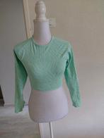 AYBL Crop Top Sportshirt - Zo goed als nieuw, Maat 38/40 (M), AYBL, Ophalen of Verzenden, Groen