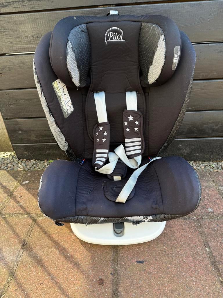 Cangaroo Pilot Grey Isofix 360 Autostoel 0-36 kg, Gebruikt, 0 t/m 18 kg, Isofix, Ophalen
