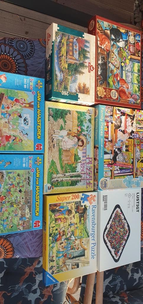 Puzzels 200 xl stuks 4 €, Ophalen of Verzenden, Zo goed als nieuw