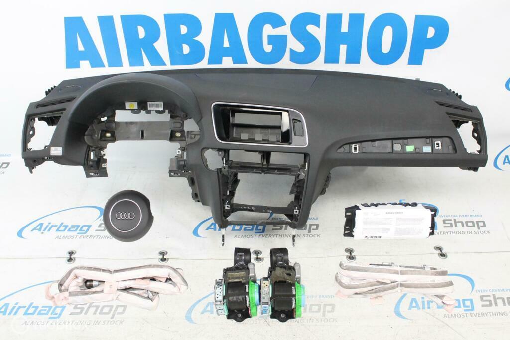 Airbag set Dashboard stiksels dak airbags Audi Q5 - 8R, Gebruikt, Ophalen of Verzenden