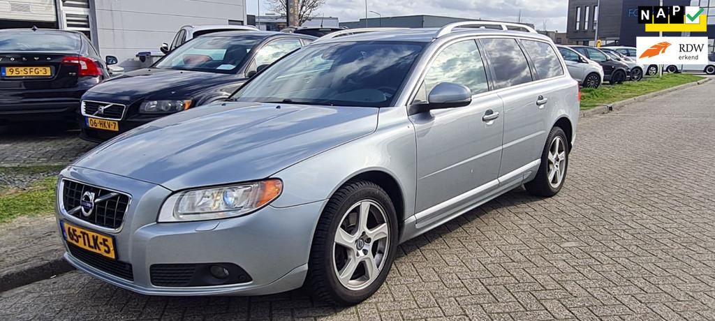 Volvo V70 2.0 D3 Limited Edition Garantie Prijs NL €5500, Euro 5, Gebruikt, Zwart, 1984 cc