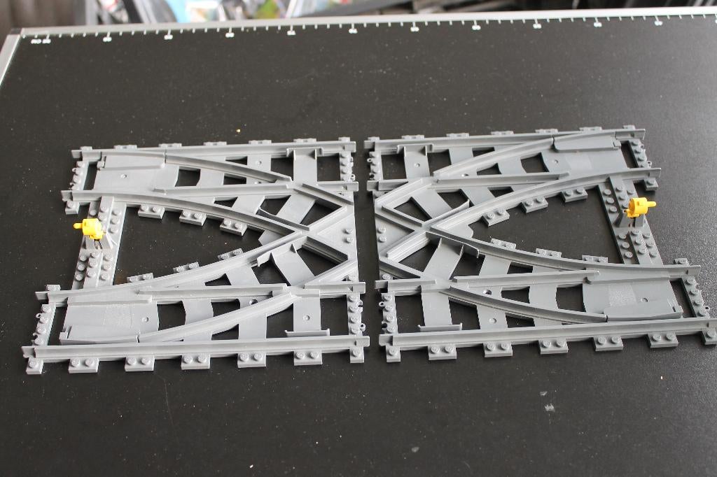 lego rails engelse wissel, City, Lego, Accessoire, Ophalen of Verzenden