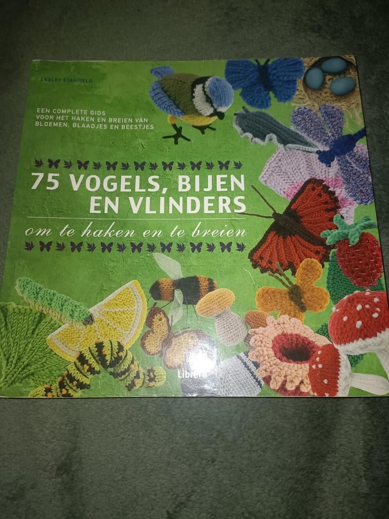 Haakboek nieuw vogels vlinder bijen haken, Boeken, Ophalen of Verzenden, Nieuw