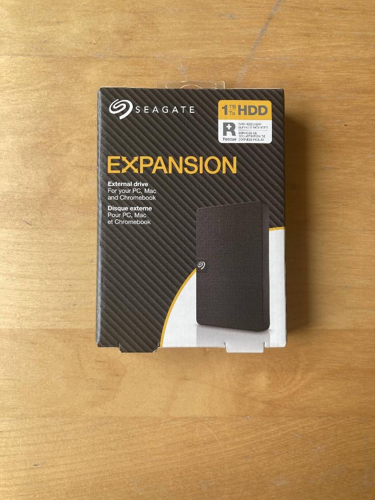 Nieuwe Seagate Externe Harde Schijf 1TB, Computers en Software, Harde schijven, HDD, Nieuw, Ophalen of Verzenden, 1TB