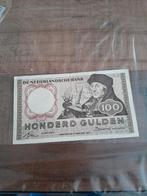 100 gulden  1953, Postzegels en Munten, Bankbiljetten | Nederland, Ophalen of Verzenden, 100 gulden