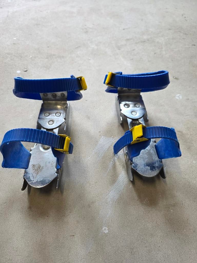 Verstelbare schaatsen voor kinderen met bandjes, Ophalen, Gebruikt, Friese doorlopers, Overige merken