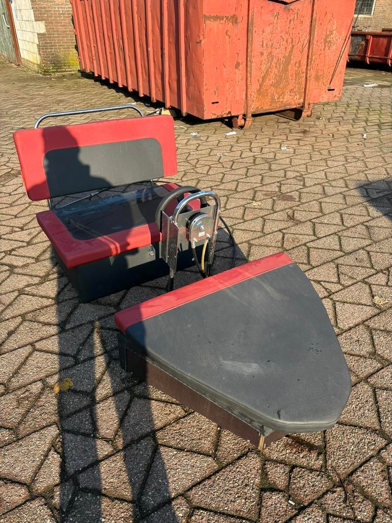 Alpa stuurconsole, puntbak en zitbank, topkwaliteit, Ophalen, Zo goed als nieuw, Overige typen, Motorboot