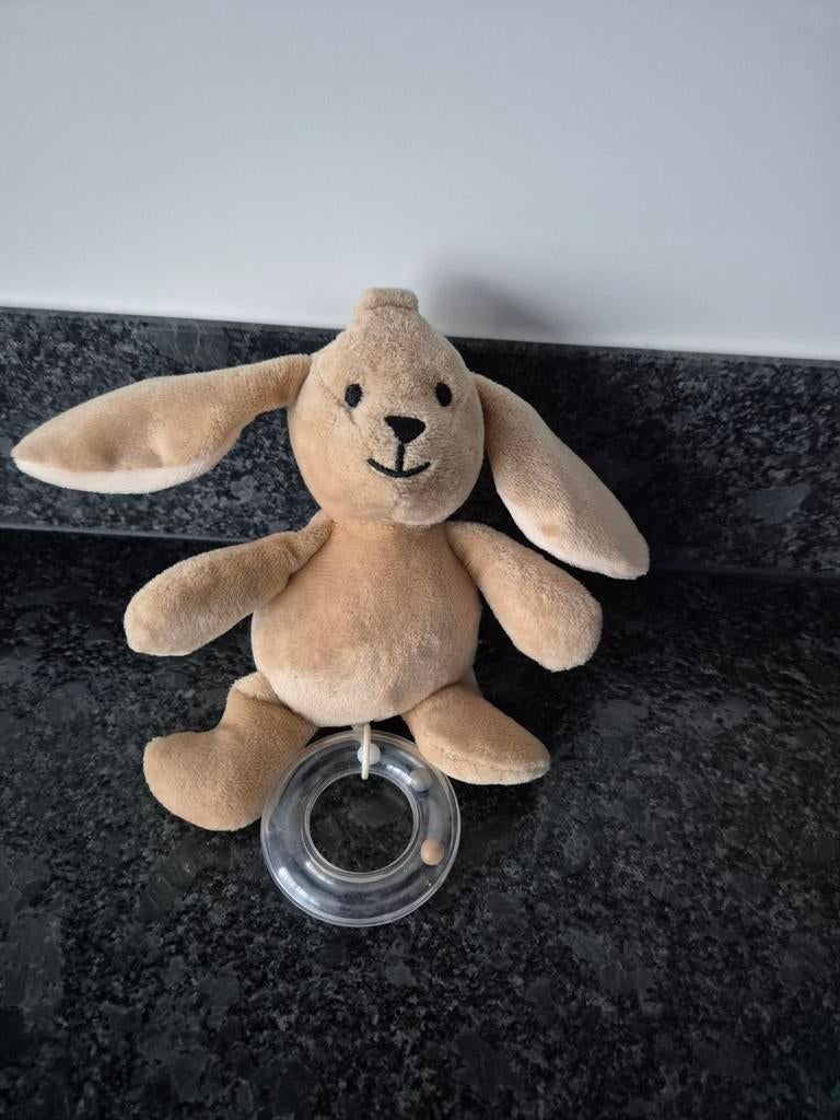 HEMA Speeldoosje Konijn, Kinderen en Baby's, Speelgoed | Knuffels en Pluche, Ophalen of Verzenden, Konijn