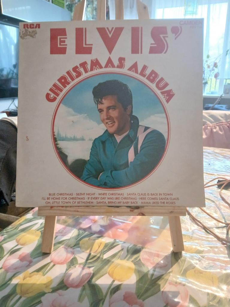Elvis Presley - Christmas Album (Vinyl LP) plaat, Ophalen of Verzenden, 1960 - 1969, Gebruikt, 12 inch