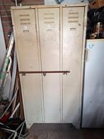 Metalen locker met 3 deuren, Ophalen, Gebruikt