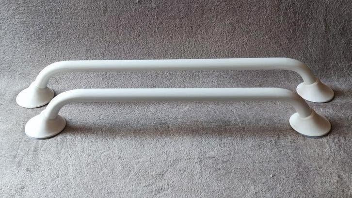 NIEUW Handicare Linido wandbeugels ergogrip 70 + 80 cm - wit, Ophalen of Verzenden, Zo goed als nieuw