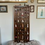 Vintage houten letterbak met figuurtjes. 🌷🌸, Ophalen of Verzenden