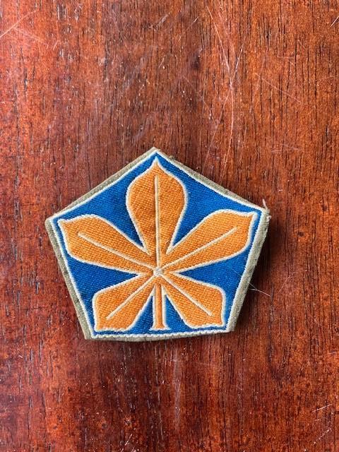 Embleem 5e divisie, Ophalen of Verzenden, Landmacht, Nederland, Embleem of Badge