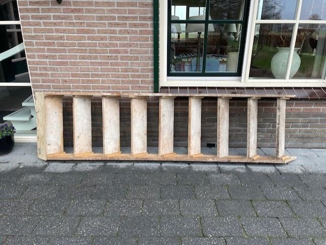 Tijdelijke (nood) trap., Doe-het-zelf en Verbouw, Ladders en Trappen, Ophalen, Gebruikt, Trap, 2 tot 4 meter