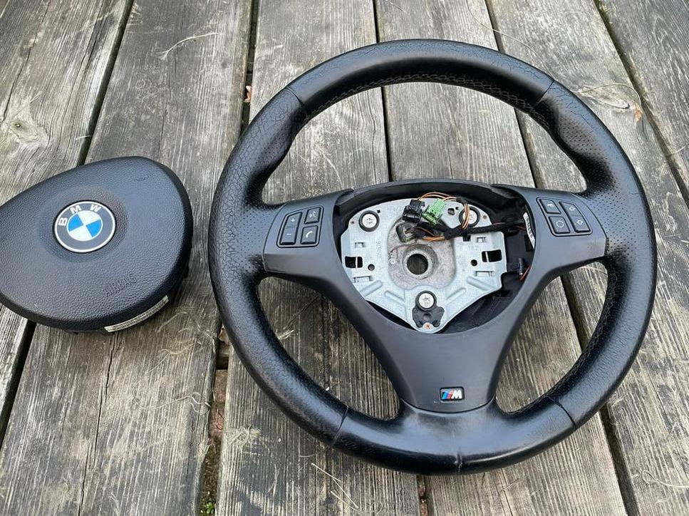 BMW E90 E91 Multifunctioneel Stuur met Airbag, Auto-onderdelen, Interieur en Bekleding, Ophalen of Verzenden, Gebruikt, BMW