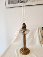 Grote olielamp, Antiek en Kunst, Ophalen of Verzenden