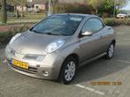 Nissan Micra 1.4 CABRIOLET CC 2009 158362km Airco Nette auto, Auto's, Voorwielaandrijving, 4 cilinders, Cabriolet, 4 stoelen