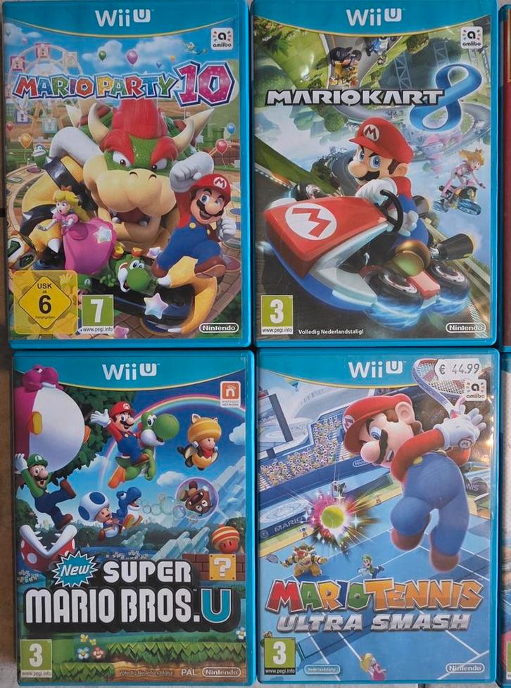 Wii U Games: Mario Party, Mario Kart, Super Mario, Yoshi, Spelcomputers en Games, Games | Nintendo Wii U, Gebruikt, Avontuur en Actie
