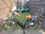 Moederfiets Bsp la dolce vita 54cm versnellingen stuurslot, Overige merken, 2 zitjes, 53 tot 56 cm, Versnellingen