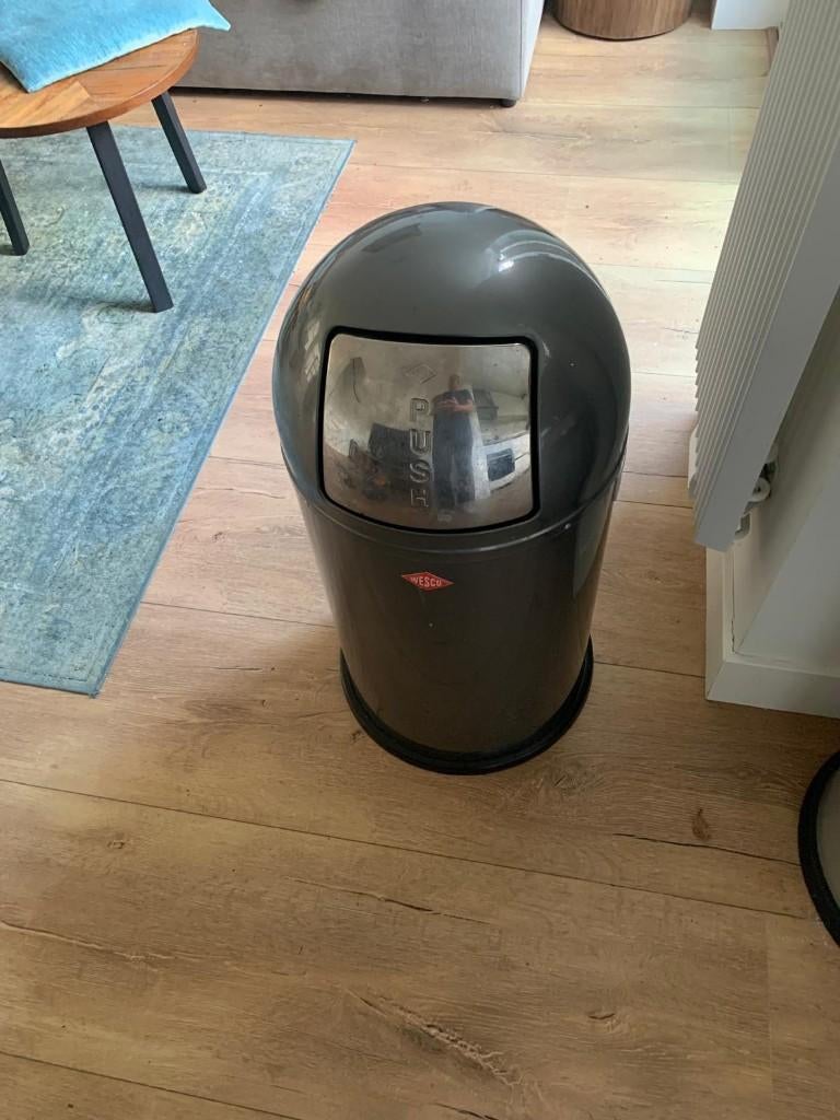 prullenbak, Ophalen, Gebruikt, 50 tot 75 cm, 40 liter of meer