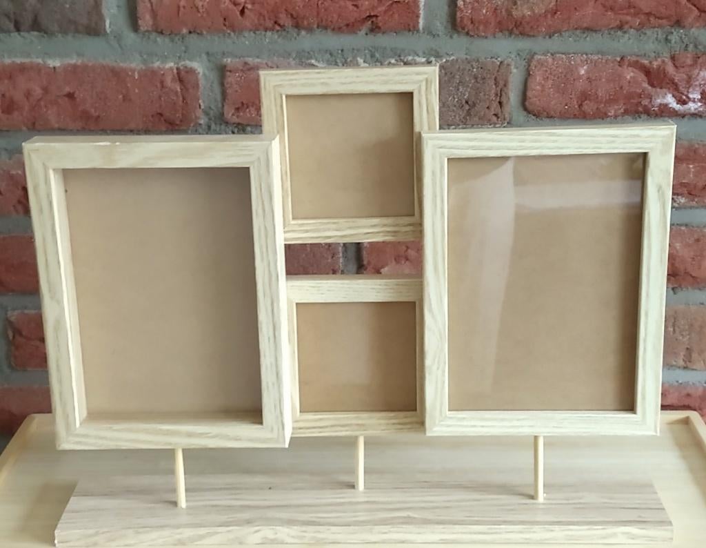 foto wissel lijstje hout, multi functoneel, volgnr 1, Huis en Inrichting, Woonaccessoires | Lijsten, Minder dan 50 cm, Nieuw, Ophalen of Verzenden