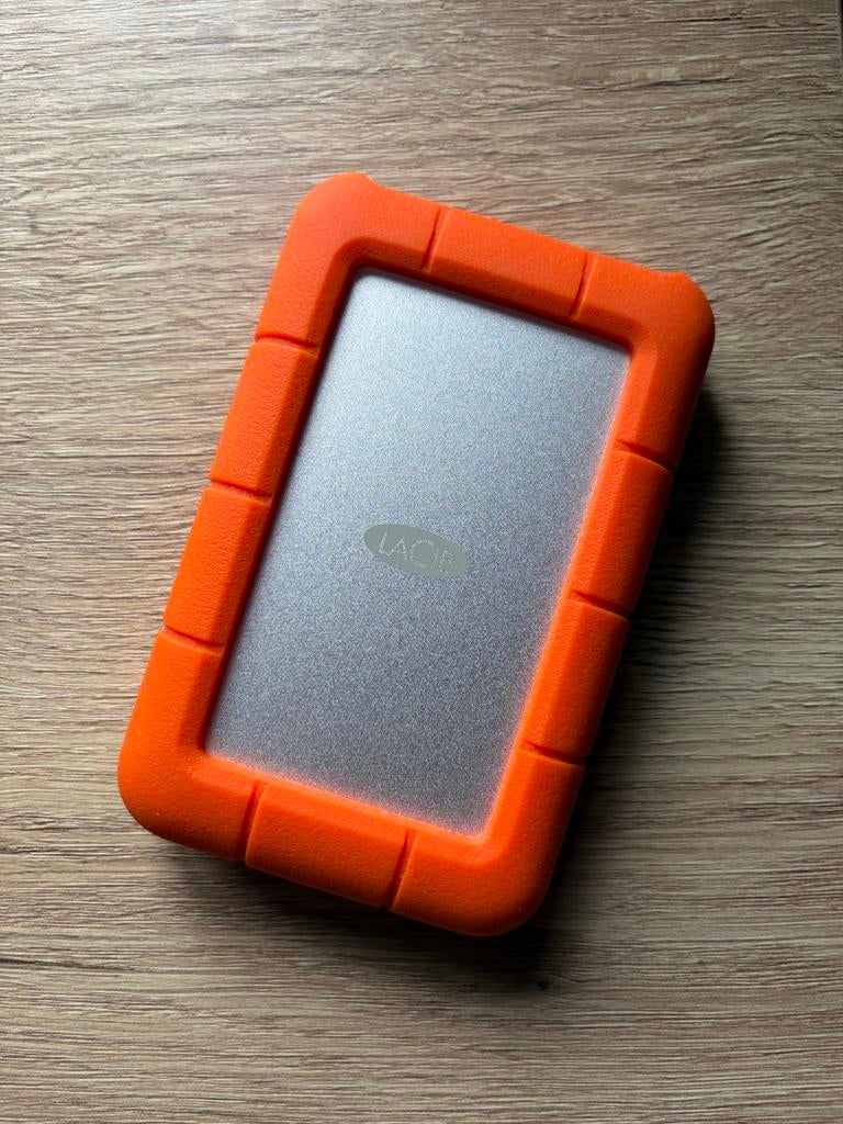 LaCie Rugged 4TB usb-c hdd, Computers en Software, Harde schijven, Gebruikt, Server, HDD, Ophalen of Verzenden