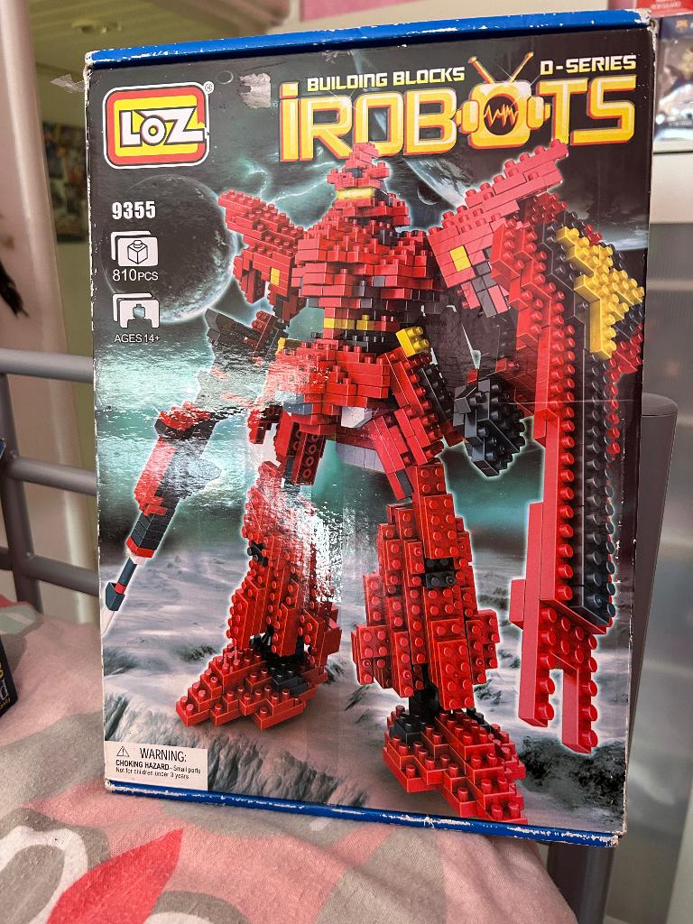 Irobot steentjes loz building blocks 9355, Gebruikt, Ophalen of Verzenden, Complete set, Bionicle