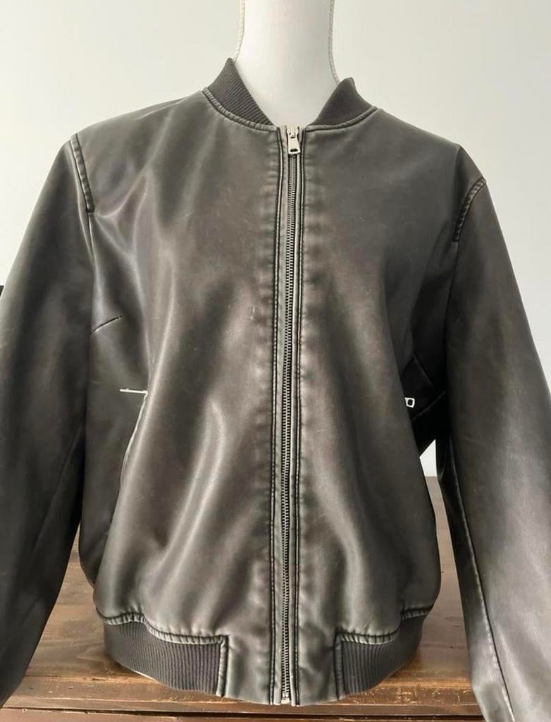Only Carmakoma bomberjack , maat S / 42-44, Bruin, Ophalen of Verzenden, Zo goed als nieuw, Jasje of Colbert