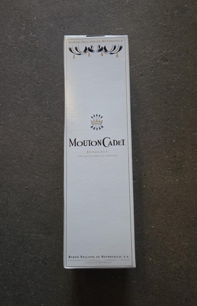 Mouton Cadet Bordeaux uit 1992 150cl, Ophalen of Verzenden, Frankrijk, Rode wijn