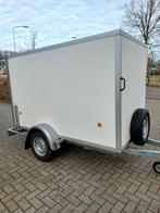 gesloten aanhanger met laadklep  z.g.a.n., Ophalen of Verzenden, Zo goed als nieuw