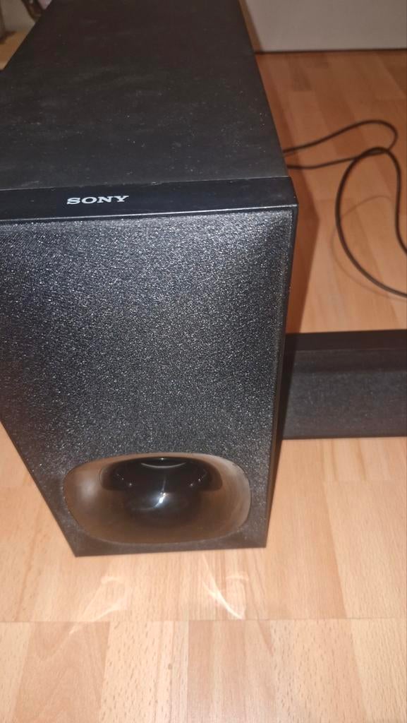 Sony soundbar HTCT 380 incl.subwoofer, Audio, Tv en Foto, Luidsprekers, Subwoofer, Ophalen of Verzenden, Zo goed als nieuw, Sony