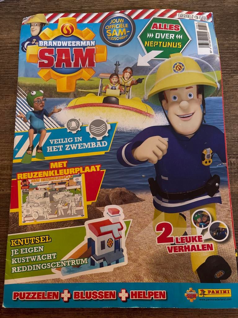 Brandweerman Sam tijdschrift, Boeken, Ophalen of Verzenden, Gelezen, Overige typen