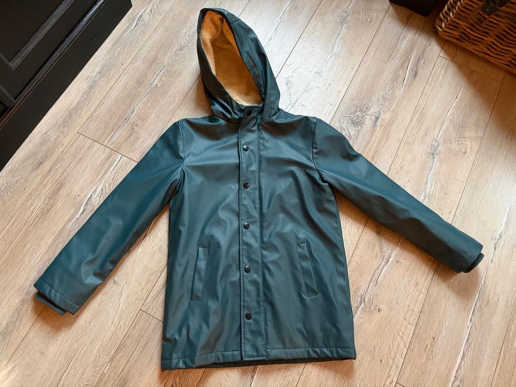 Tussendoor regenjas maat 134/140, Kinderen en Baby's, Kinderkleding | Maat 140, Ophalen of Verzenden, Gebruikt, Jongen of Meisje