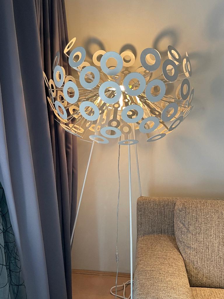 Moooi dandelion vloerlamp, Ophalen, Gebruikt, Metaal, 150 tot 200 cm