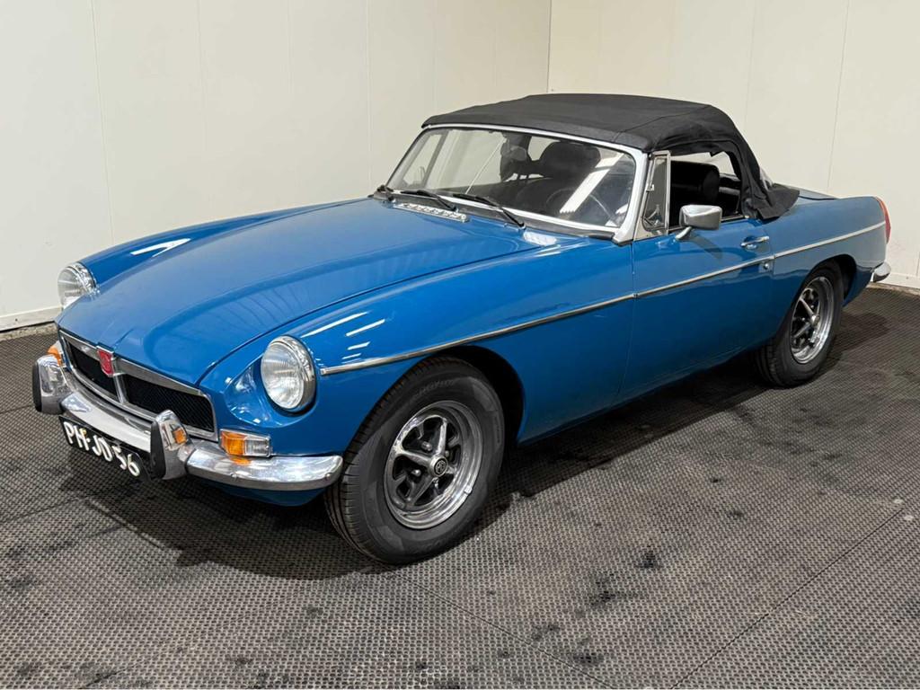 Mg - B - type - Oldtimer - 1974, Auto's, Blauw, Bedrijf, Handgeschakeld, MG