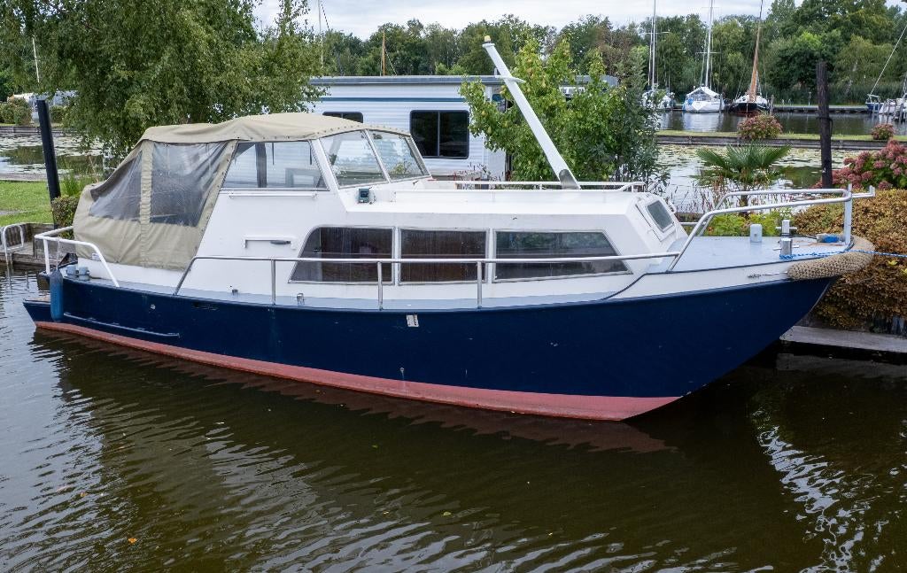 Doerak (motorboot) te koop, Ophalen, Gebruikt, Staal, Binnenboordmotor